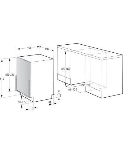 Посудомоечная машина Gorenje GV520E10S