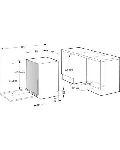 Посудомийна машина Gorenje GV643D60