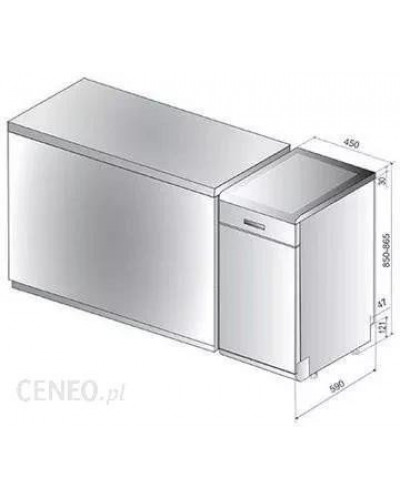 Посудомийна машина Whirlpool WSFO 3T125 6PC X