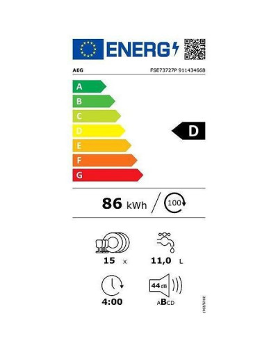 Посудомийна машина AEG FSE73727P