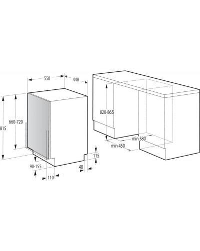 Посудомийна машина Gorenje GV572D10