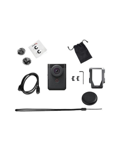 Ультра-компактний фотоапарат Canon PowerShot V10 Advanced Vlogging kit Black (5946C005)