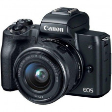 бездзеркальний фотоапарат Canon EOS M50 Mark II kit (15-45mm) IS STM Black (4728C043)