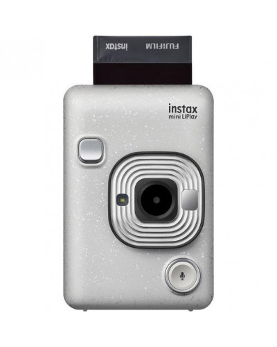 Фотокамера миттєвого друку Fujifilm Instax Mini LiPlay Stone White (16631758)