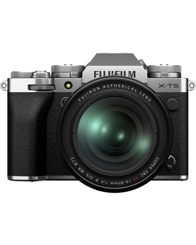 бездзеркальний фотоапарат Fujifilm X-T5 kit 16-80mm silver (16782662)