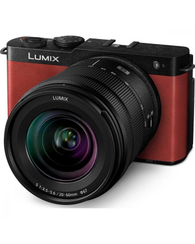 бездзеркальний фотоапарат Panasonic Lumix DC-S9 kit (20-60mm) Crimson Red (DC-S9KE-R)