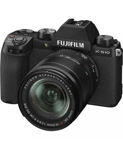 бездзеркальний фотоапарат Fujifilm X-S10 kit (18-55mm) black (16674308)