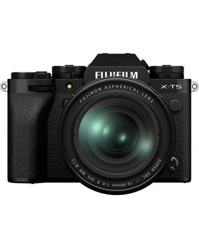 бездзеркальний фотоапарат Fujifilm X-T5 kit 16-80mm black (16782636)