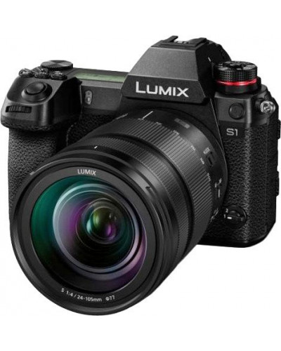 бездзеркальний фотоапарат Panasonic Lumix DC-S1 kit (24-105mm) (DC-S1MEE-K)