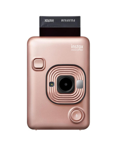 Фотокамера миттєвого друку Fujifilm Instax Mini LiPlay Blush Gold (16631849)