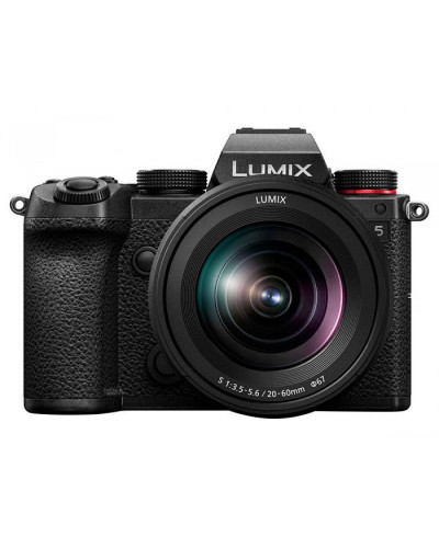 бездзеркальний фотоапарат Panasonic Lumix DC-S5 kit (20-60mm) (DC-S5KEE-K)