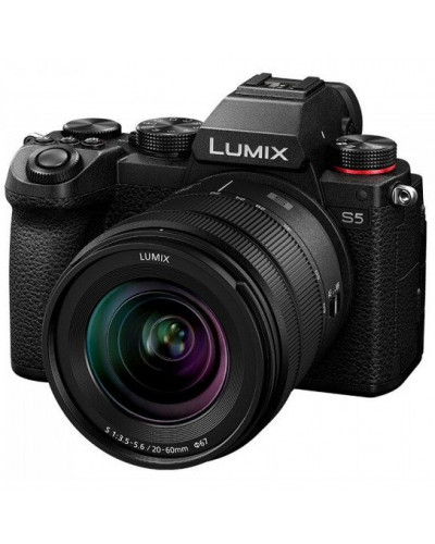 бездзеркальний фотоапарат Panasonic Lumix DC-S5 kit (20-60mm) (DC-S5KEE-K)