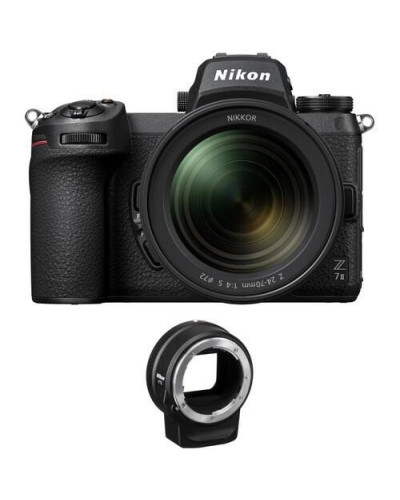 беззеркальный фотоаппарат Nikon Z7 II kit (24-70mm) + FTZ Mount Adapter (VOA070K003)