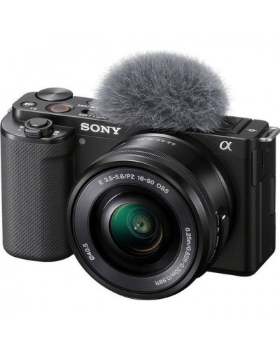 бездзеркальний фотоапарат Sony ZV-E10 kit (16-50mm) Black (ILCZVE10LB.CEC)