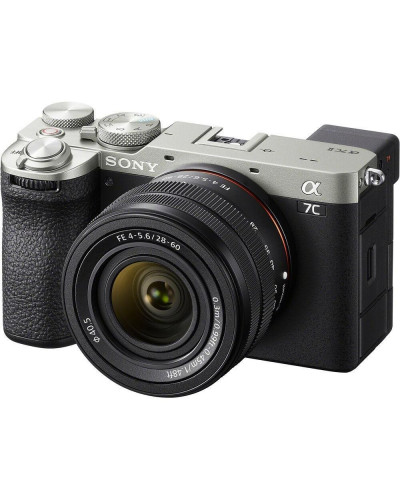 бездзеркальний фотоапарат Sony Alpha A7C II kit (28-60mm) Silver (ILCE7CM2LS)