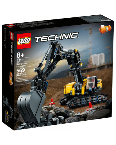 Блоковий конструктор LEGO Technic Сверхмощный экскаватор (42121)