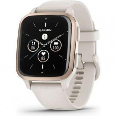 Смарт-годинник Garmin Venu Sq 2 – Music Edition Peach Gold Al. Bezel w. Ivory Case and S. Band (010-02700-01/11/81)