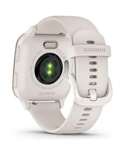 Смарт-годинник Garmin Venu Sq 2 – Music Edition Peach Gold Al. Bezel w. Ivory Case and S. Band (010-02700-01/11/81)