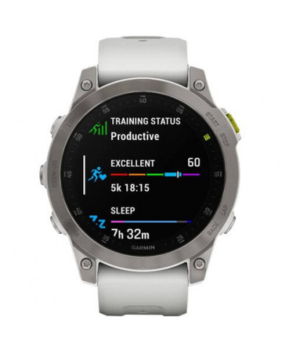 Смарт-часы Garmin Epix (Gen 2) Sapphire - White Titanium (010-02582-20/21)