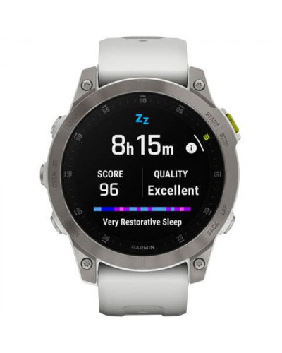 Смарт-часы Garmin Epix (Gen 2) Sapphire - White Titanium (010-02582-20/21)