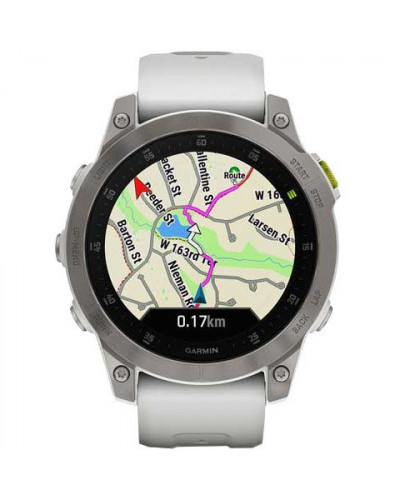 Смарт-часы Garmin Epix (Gen 2) Sapphire - White Titanium (010-02582-20/21)