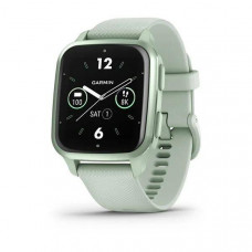 Смарт-годинник Garmin Venu Sq 2 Metallic Mint Aluminum Bezel with Cool Mint Case and Silicone Band (010-02701-02/12/82)