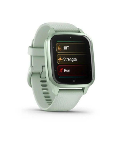 Смарт-годинник Garmin Venu Sq 2 Metallic Mint Aluminum Bezel with Cool Mint Case and Silicone Band (010-02701-02/12/82)