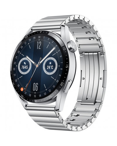 Смарт-годинник HUAWEI Watch GT 3 46mm Stainless Steel (55026957)