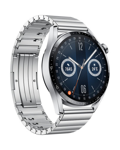 Смарт-годинник HUAWEI Watch GT 3 46mm Stainless Steel (55026957)