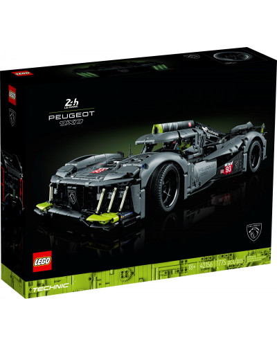 Авто-конструктор LEGO Technic Peugeot 9X8 24H Le Mans Hybrid Hypercar (42156)