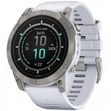 Смарт-годинник Garmin Epix Pro Gen 2 Sapphire 51mm Titanium w. Whitestone Band (010-02804-10/11)