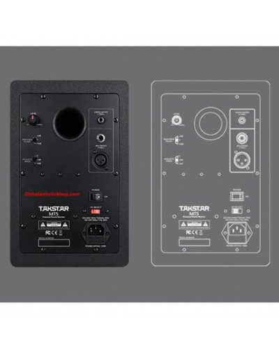 Фронтальні акустичні колонки Takstar MT5 Powered Studio Monitor