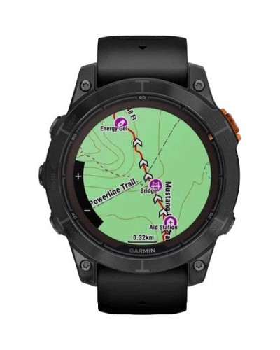 Смарт-годинник Garmin Fenix 7 Pro Solar Slate Gray w. Black Band (010-02777-00/01)