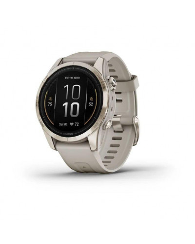 Смарт-годинник Garmin Epix Pro Gen 2 Sapphire 42mm Soft Gold w. Light S. Band (010-02802-10/11)