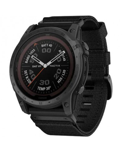 Смарт-годинник Garmin Tactix 7 Pro Edition Solar Powered Tactical GPS Watch with Nylon Band (010-02704-10/11)