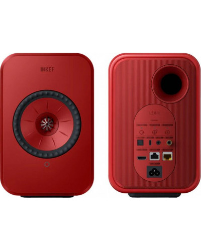 Акустические колонки KEF LSX II Lava Red