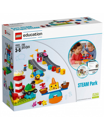 Блоковий конструктор LEGO Education Парк розваг 295 деталей (45024)