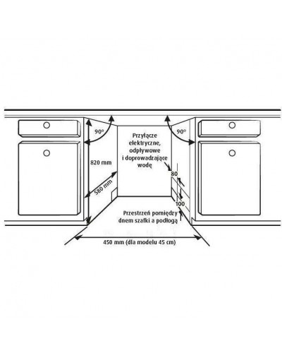 Посудомийна машина MPM MPM-45-ZMI-02