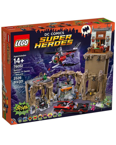 Блоковий конструктор LEGO Super Heroes Логово Бетмена (76052)