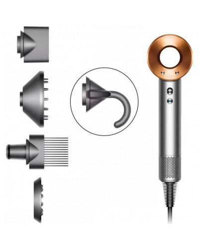 Фен Dyson HD07 Supersonic Nickel/Copper (389922-01)