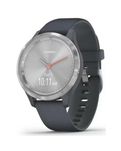 Смарт-часы Garmin vivomove 3S Sport Silver-Blue Silicone (010-02238-20)