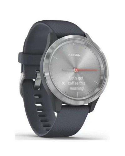 Смарт-часы Garmin vivomove 3S Sport Silver-Blue Silicone (010-02238-20)