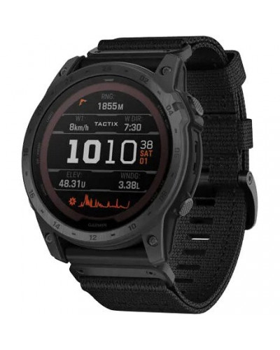 Смарт-годинник Garmin Tactix 7 Pro Ballistics Edition S. Powered T. Watch w. Applied B. and Nylon Band (010-02704-20/21)