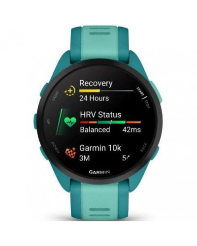 Смарт-годинник Garmin Forerunner 165 Music Turquoise/Aqua (010-02863-32/B2)