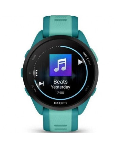 Смарт-годинник Garmin Forerunner 165 Music Turquoise/Aqua (010-02863-32/B2)