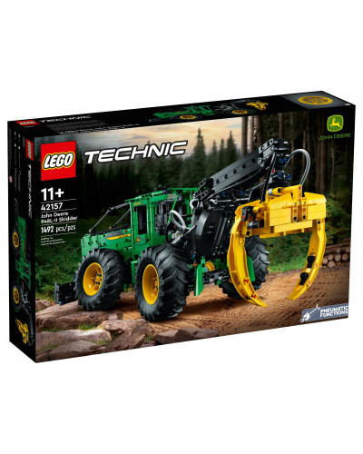 Блоковий конструктор LEGO Technic Трелювальний трактор John Deere 948L-II (42157)