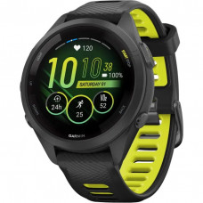 Смарт-годинник Garmin Forerunner 265S Black Bezel and Case w. Black/Amp Yellow S. Band (010-02810-03/13/53)