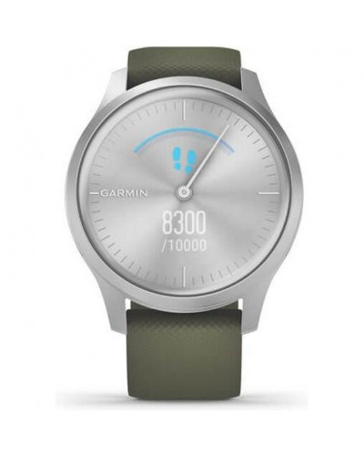 Смарт-часы Garmin vivomove Style Silver-Moss Green Silicone (010-02240-21)