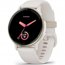 Смарт-годинник Garmin vivoactive 5 Cream Gold Aluminum Bezel with Ivory Case and Silicone Band (010-02862-11)