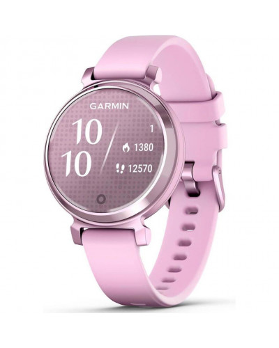 Смарт-годинник Garmin Lily 2 Metallic Lilac with Lilac Silicone Band (010-02839-01)